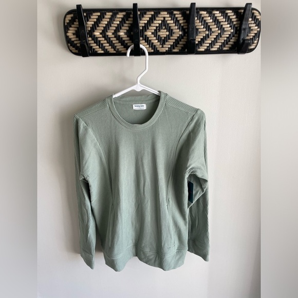 Tommy John Women’s Brushed Ribbed Jogger Lounge Set - Sage Green - Small - NWT - Picture 10 of 14